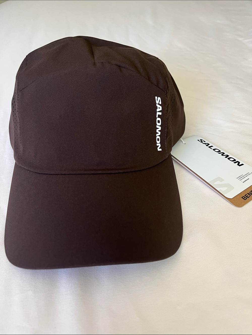 Salomon Shakeout Running Cap in Coffee Bean/Brown - New